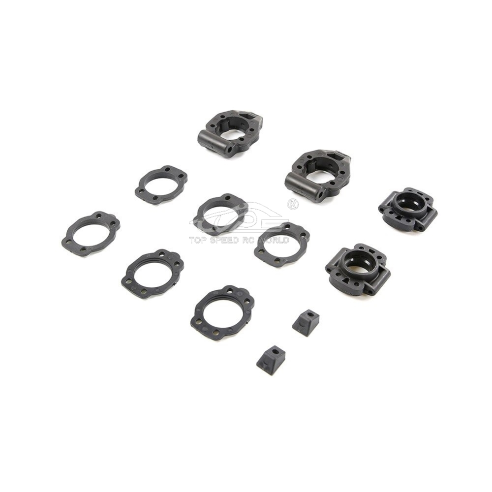 TOP SPEED RC WORLD Rear Hub Carrier Kit for 1/5 HPI ROVAN KINGMOTOR BAJA 5T 5B 5SC ROFUN BAHA RC CAR Toys PARTS