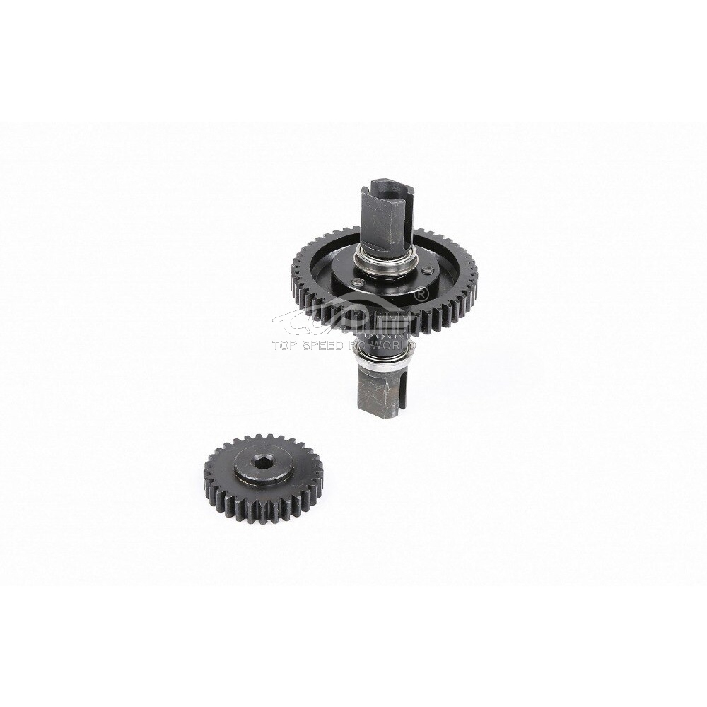 TOP SPEED RC WORLD Metal Gear 29T/48T Set Fit for 1/5 Losi 5ive-t Rovan LT King Motor X2 DDT FID QL Truck Rc Car Parts