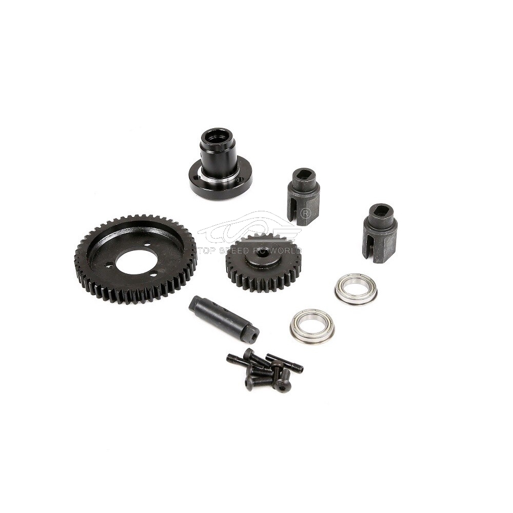 TOP SPEED RC WORLD Metal Gear 29T/48T Set Fit for 1/5 Losi 5ive-t Rovan LT King Motor X2 DDT FID QL Truck Rc Car Parts