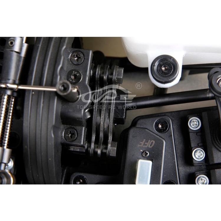 TOP SPEED RC WORLD Carbon Fiber Disc Brake Kit 4PC for 1/5 Rovan ROFUN F5 MCD XS-5 Truck Rc Car Parts