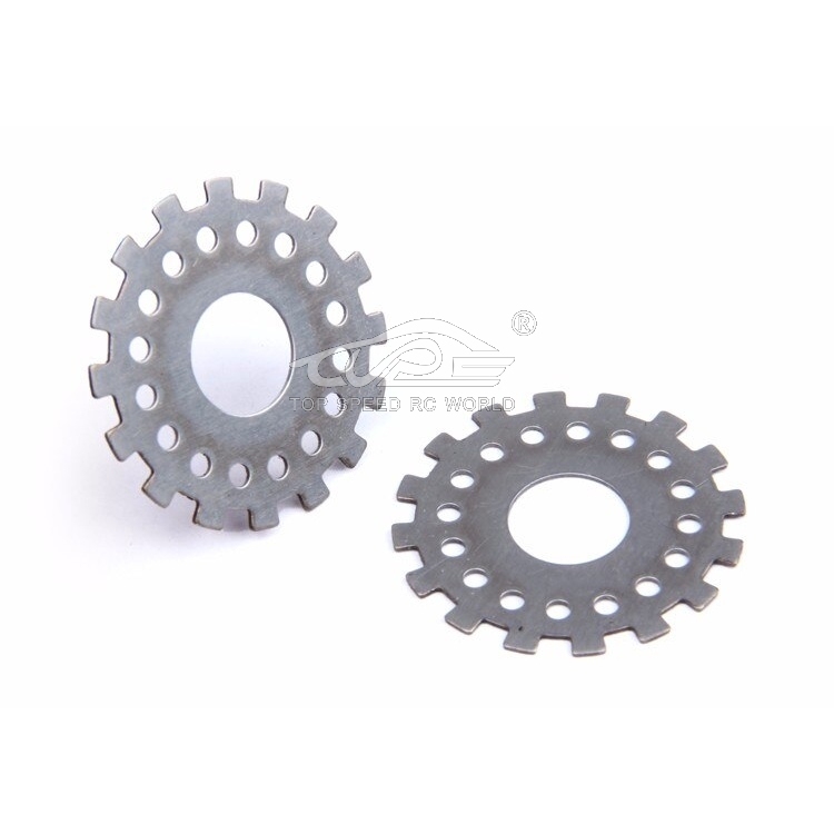 TOP SPEED RC WORLD Metal Diff Gear Washer 2PC FOR 1/5 HPI ROVAN KINGMOTOR BAJA 5B 5t 5sc RC CAR PARTS