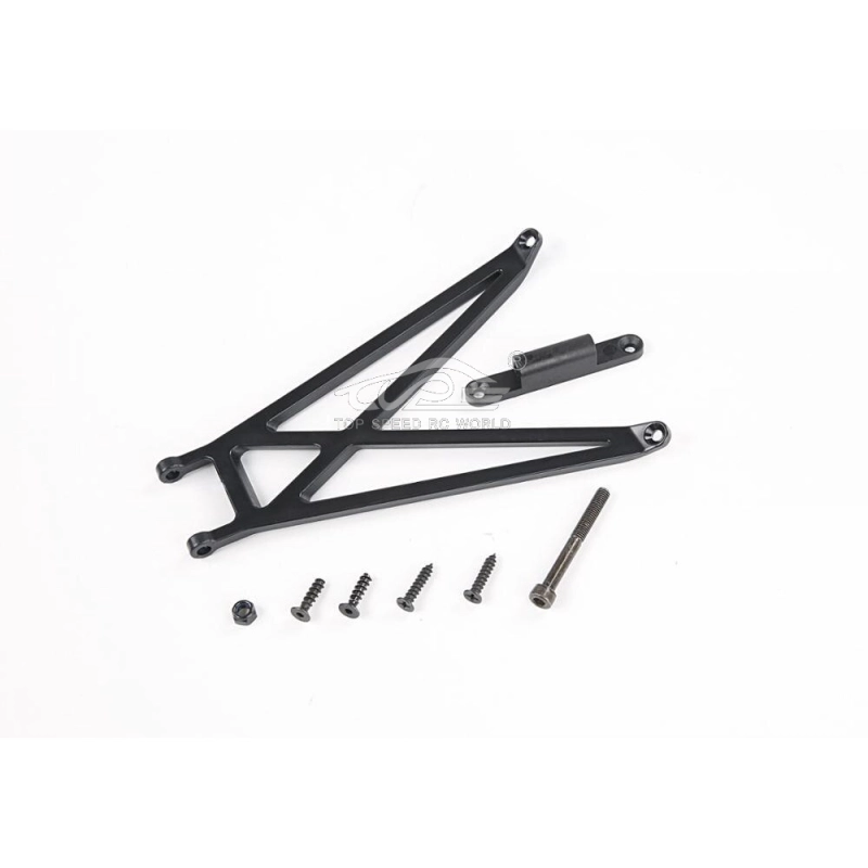 TOP SPEED RC WORLD Front Bumper Connector Bracket Assembly Kit  for 1/5 ROFUN Rovan F5 MCD XS-5 truck rc car parts