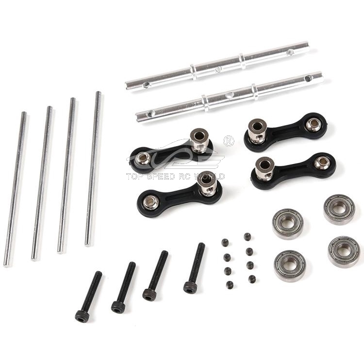 TOP SPEED RC WORLD Metal Sway Bar Kit for 1/5 Rofun Rovan F5 and MCD RR5 XS-5 Truck Rc Car Parts