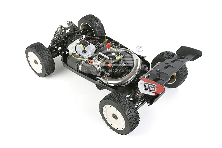 D5 1/5 4WD RC Car 36CC 2 Ring Gas Engine with LED Light 2.4G Radio Remote Control Cars Buggy Off-Road Truck Toys for ROVAN ROFUN D5
