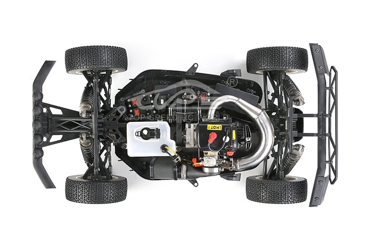 1/5 RC CAR Gasoline 4WD SHORT TRUCK Starter Edition 2023 version  with 36cc 2 Stroke Engine RTR