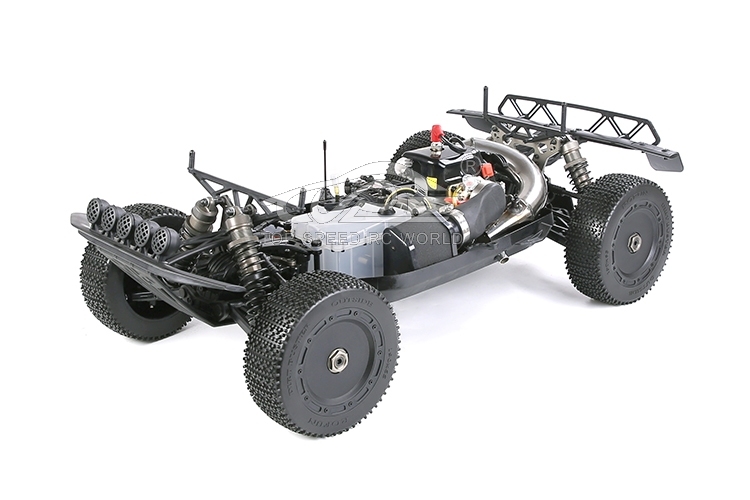 1/5 RC CAR Gasoline 4WD SHORT TRUCK Starter Edition 2023 version  with 36cc 2 Stroke Engine RTR