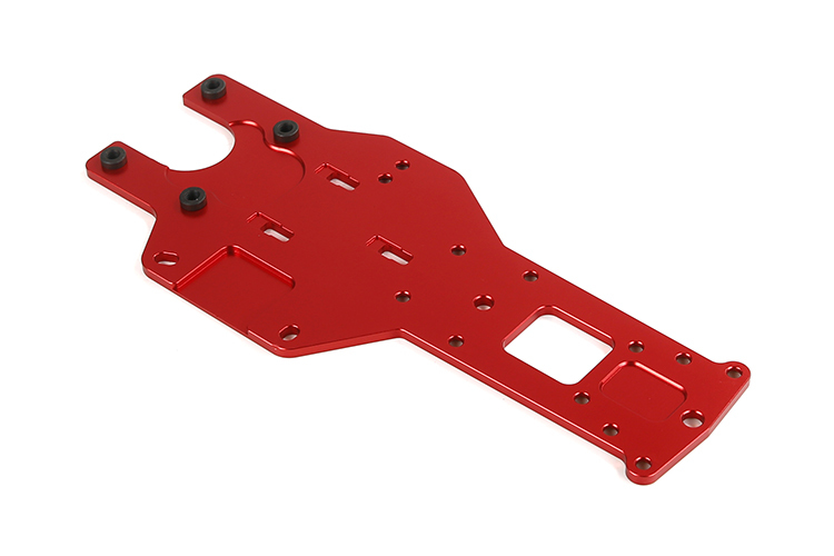 FLMLF  Metal Thickened Rear Chassie Plate for 1/5 Hpi Rovan Km Baja 5b 5t 5sc Truck RC Car Parts