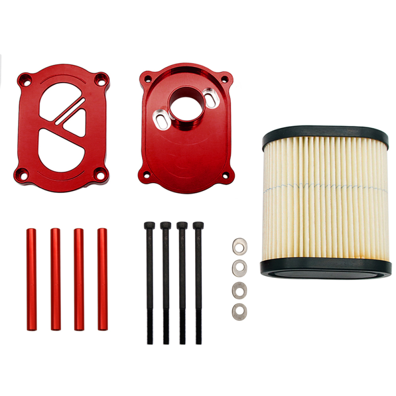 FLMLF CNC Metal Air Filter for 1/5 HPI Rovan King Motor Rofun BAJA 5B 5T 5SC SS Truck RC CAR Parts