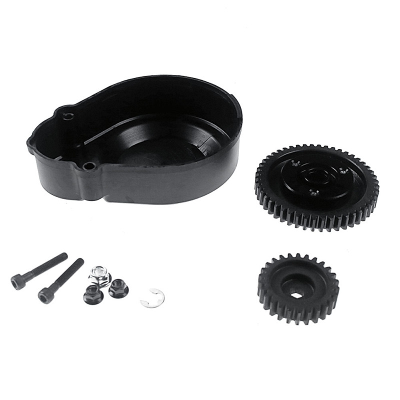 FLMLF Metal Super High 2 Speed Gear Kit 48T/26T with cover Fit for 1/5 HPI ROVAN ROFUN KM BAJA 5B 5T 5SC rc car Parts