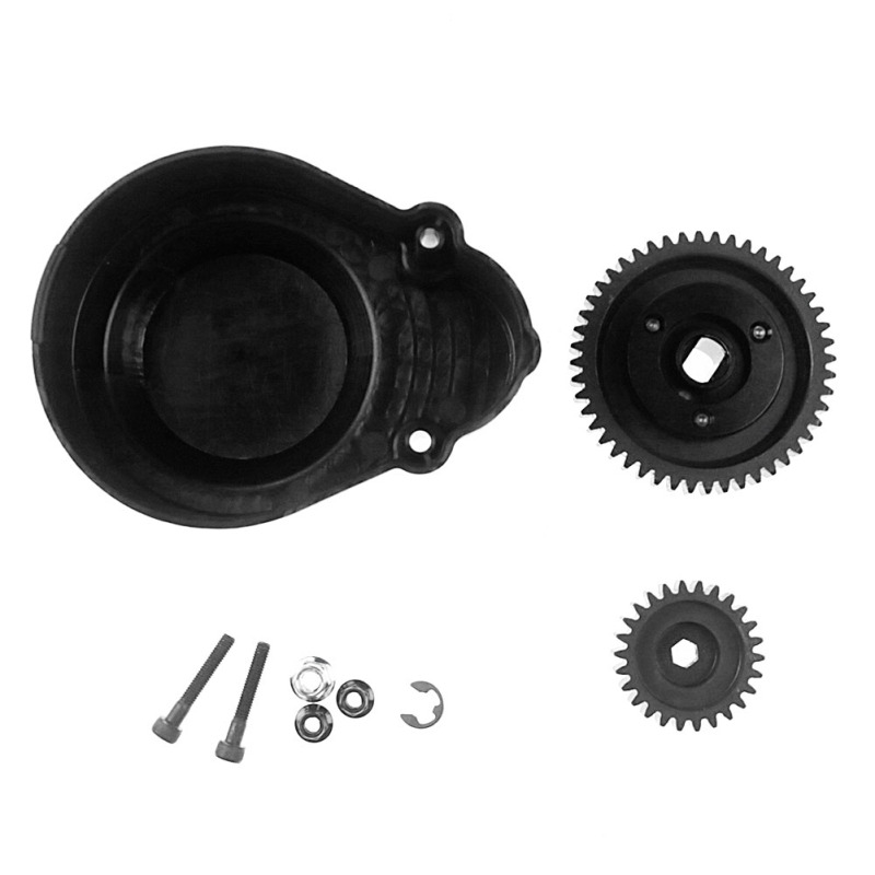 FLMLF Metal Super High 2 Speed Gear Kit 48T/26T with cover Fit for 1/5 HPI ROVAN ROFUN KM BAJA 5B 5T 5SC rc car Parts