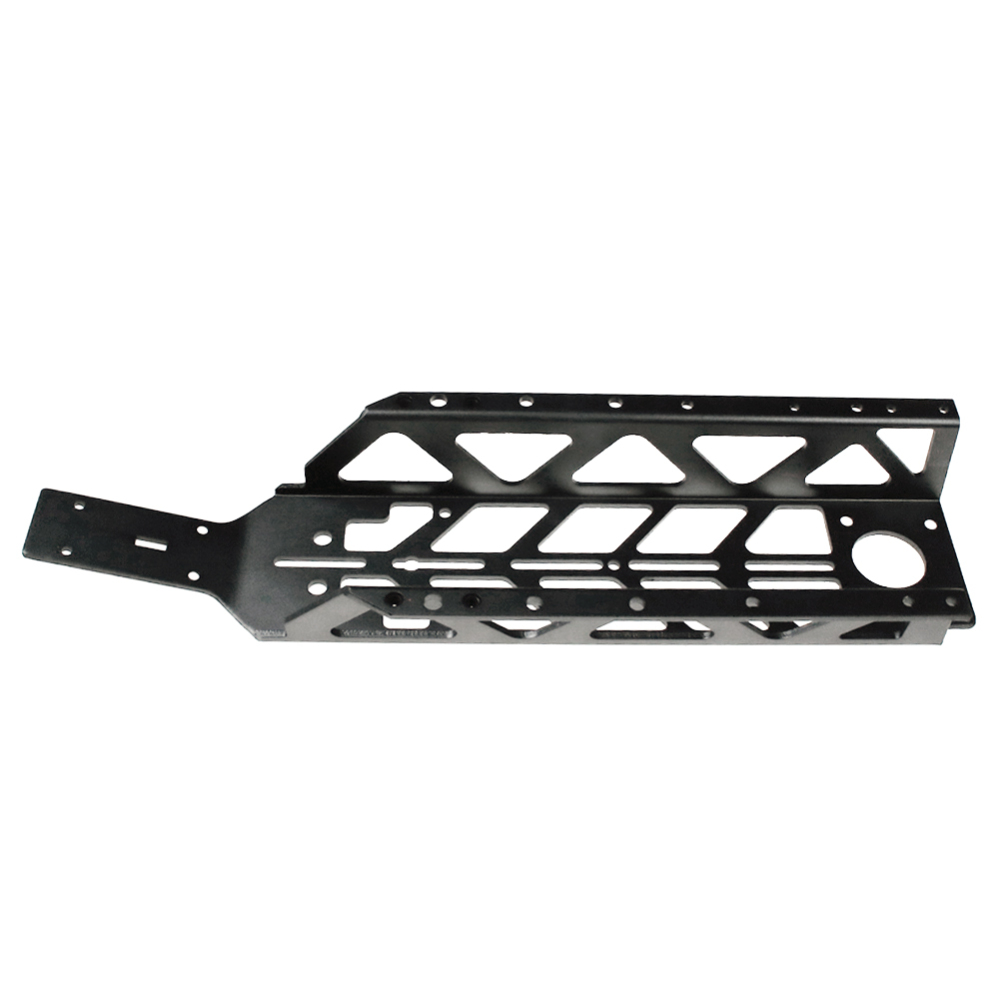 FLMLF CNC Metal Steal Light Chassis for 1/5 HPI ROVAN KM Rofun Baja 5B SS Buggy Rc Car Parts