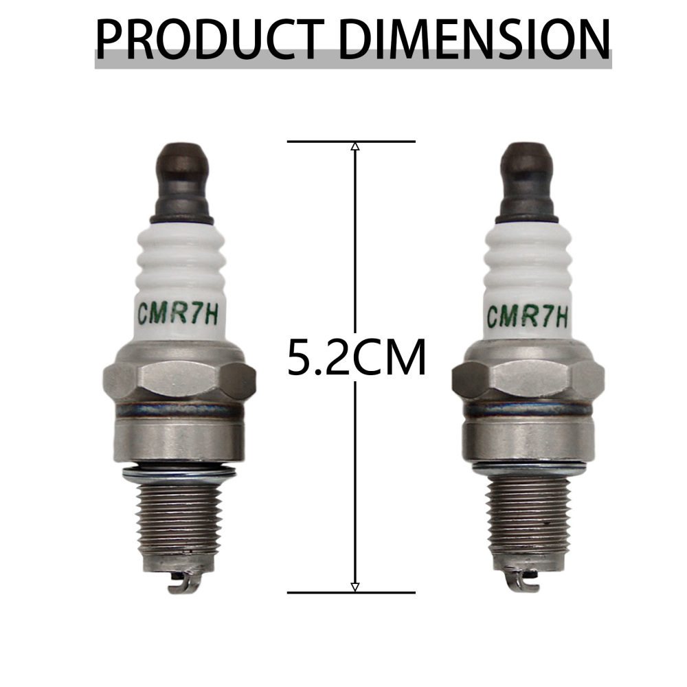 Spark Plug CMR7H for Zenoah CY Chung Yang 1/5 RC Car Hpi Rovan Kingmotor Rofun Mcd Redcat Rcmk Cen Fg BAJA Losi Truck Engine Parts