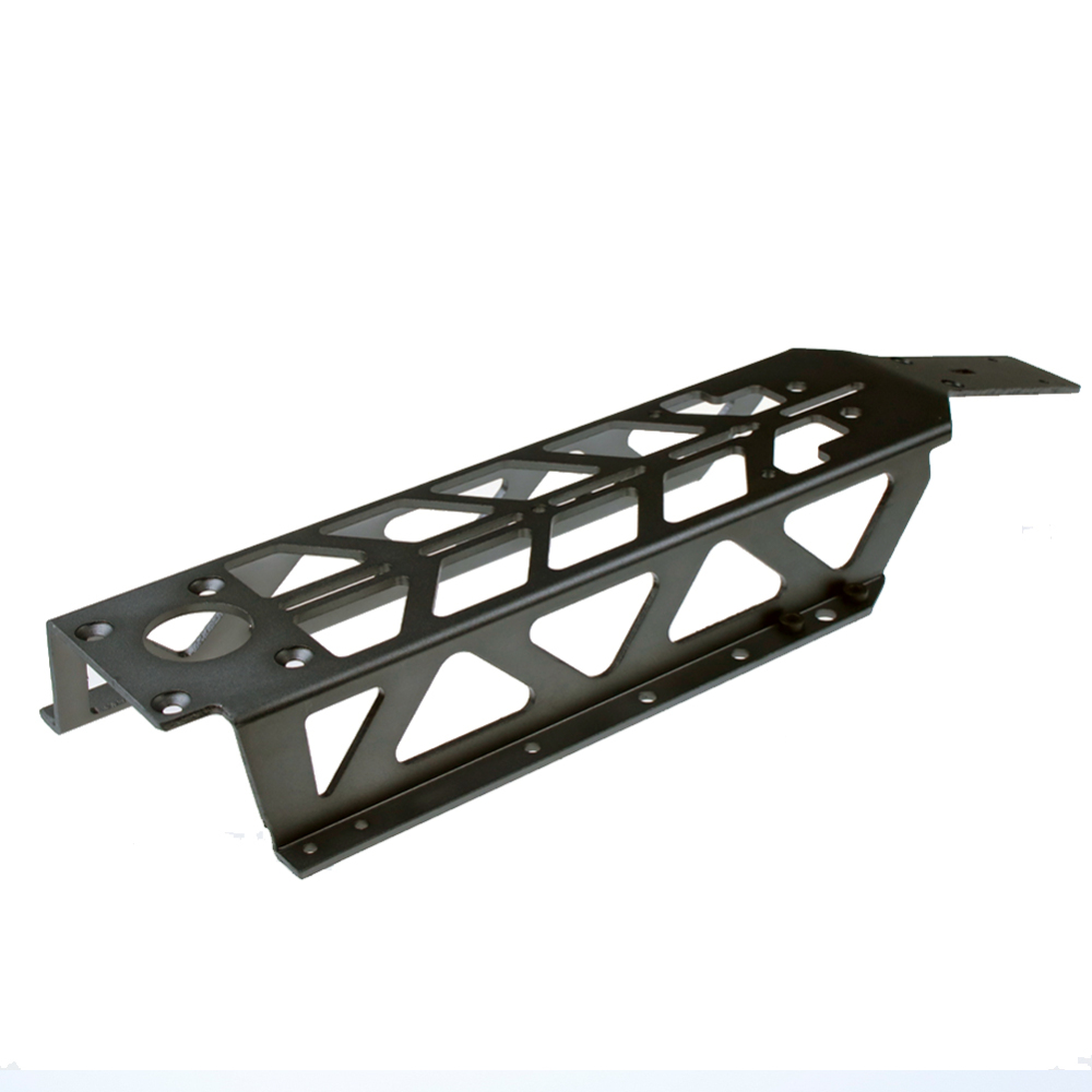 FLMLF CNC Metal Steal Light Chassis for 1/5 HPI ROVAN KM Rofun Baja 5B SS Buggy Rc Car Parts