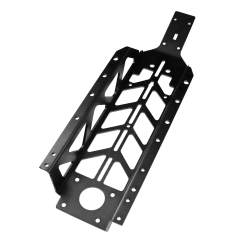 FLMLF CNC Metal Steal Light Chassis for 1/5 HPI ROVAN KM Rofun Baja 5B SS Buggy Rc Car Parts