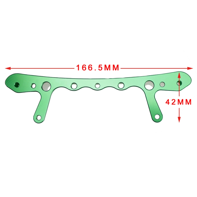 FLMLF TSRC CNC Rear shock brace set Green fit 1/5 RC Buggy HPI BAJA RV KM 5B 5T 5SC