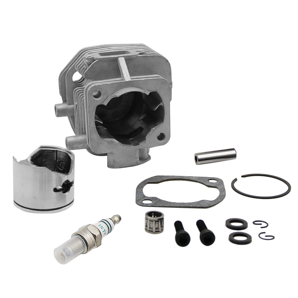 FLMLF 29CC 2 Bolt Cylinder Head Engine Kit Fit for 1/5 HPI Rovan Kingmotor Rofun Baja FG LOSI Traxxas Truck Engines Parts