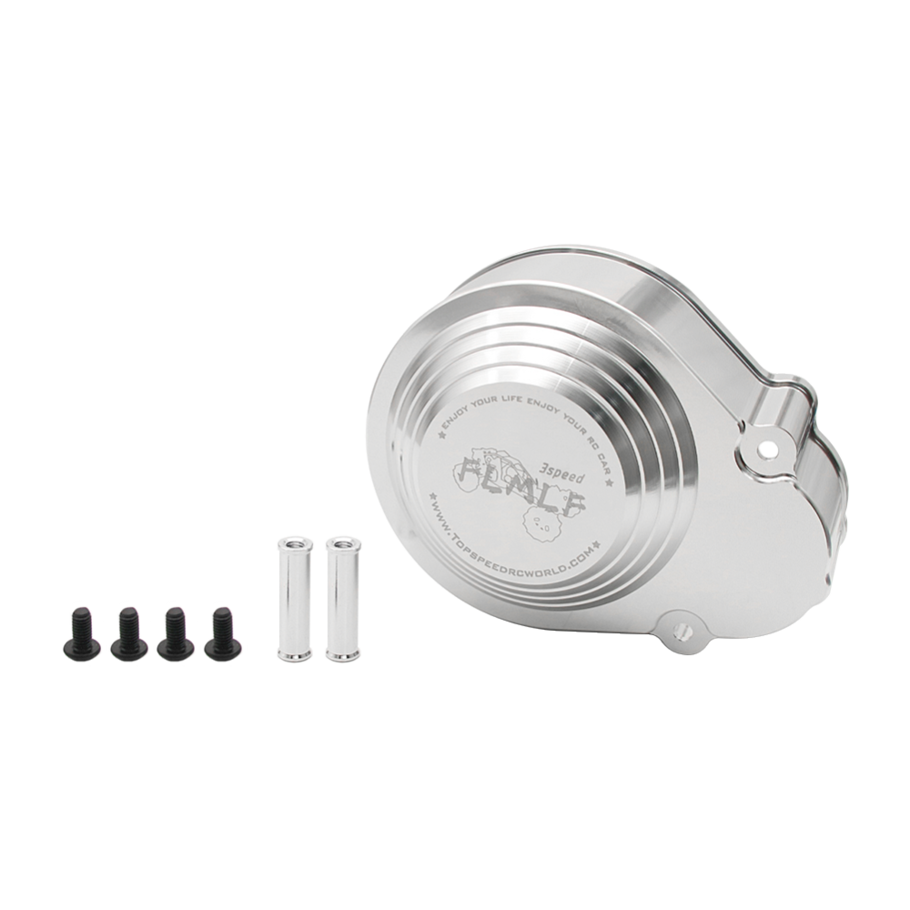 CNC Aluminum Cover for 2 Speed Transmission fits HPI Baja 5B, 5T,SS RC CAR PARTS