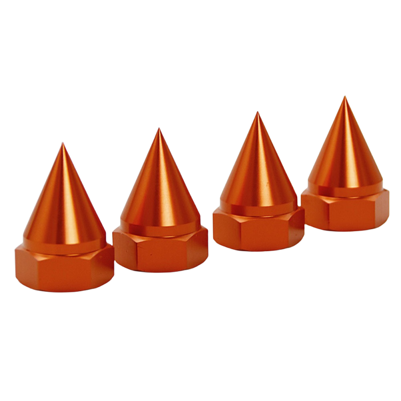 FLMLF TSRC Alloy wheel Nut Cone-Shape 4PCS for 1/5 LOSI 5IVE T ROVAN LT KINTMOTOR X2 DDT FID RACING RC CAR PARTS