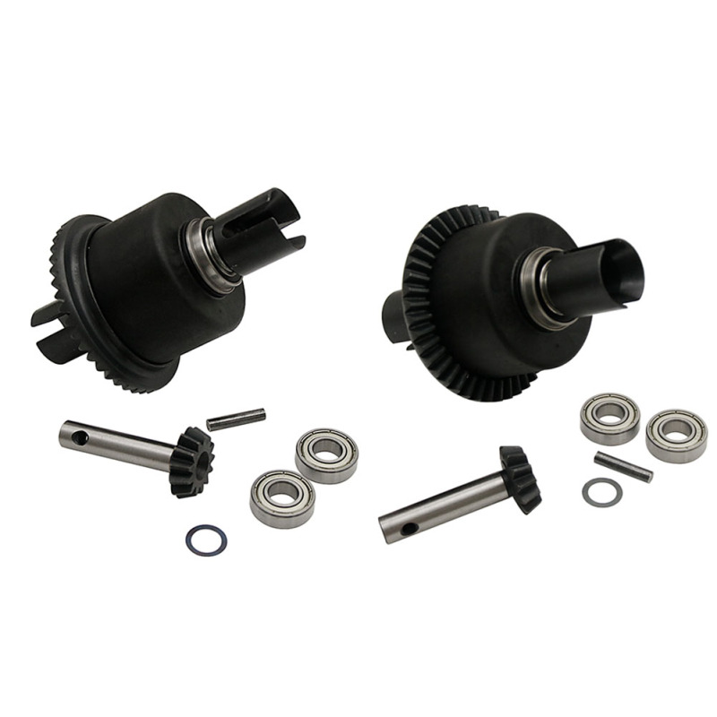 Metal front and Rear complete diff gear set for Losi 5ive T