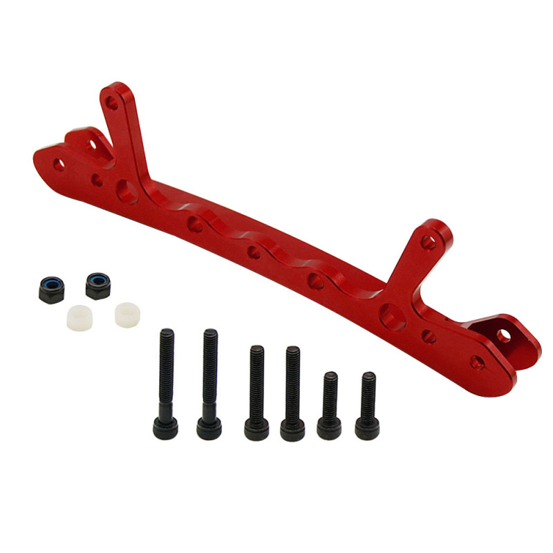 FLMLF TSRC CNC Rear shock brace set Red fit 1/5 RC Buggy HPI BAJA RV KM 5B 5T 5SC