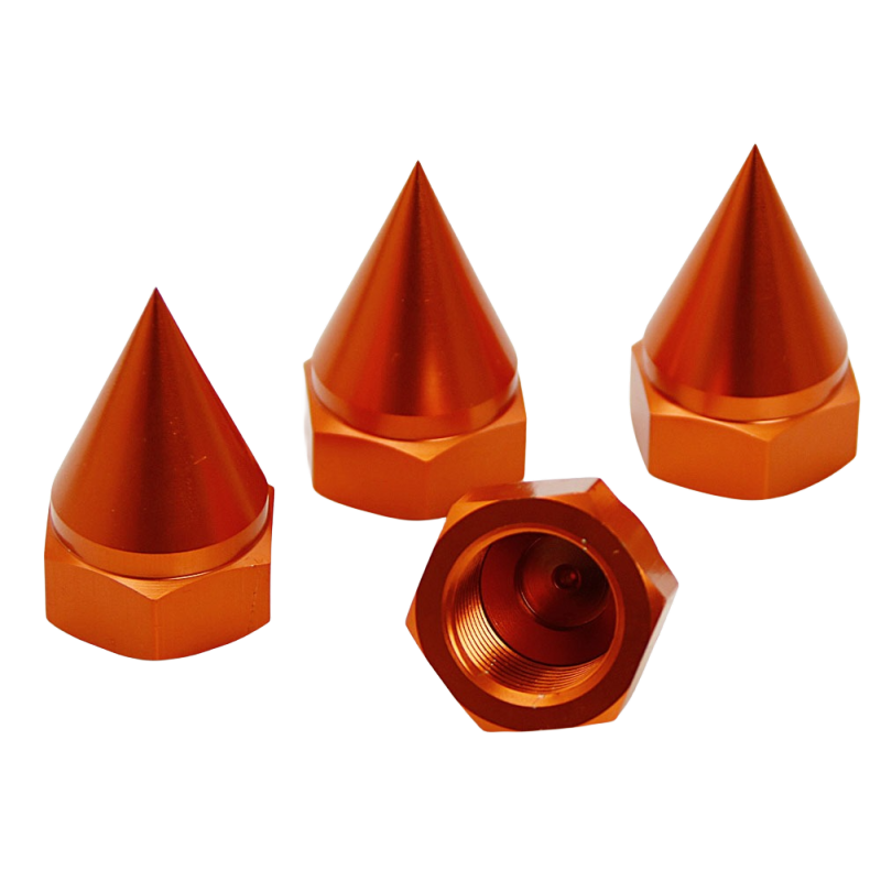 FLMLF TSRC Alloy wheel Nut Cone-Shape 4PCS for 1/5 LOSI 5IVE T ROVAN LT KINTMOTOR X2 DDT FID RACING RC CAR PARTS