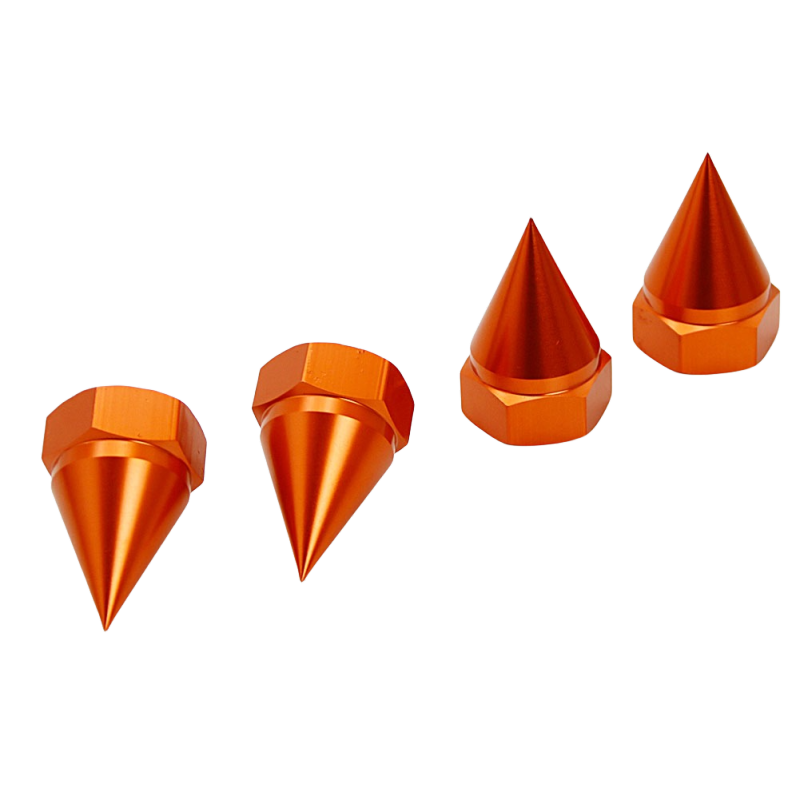 FLMLF TSRC Alloy wheel Nut Cone-Shape 4PCS for 1/5 LOSI 5IVE T ROVAN LT KINTMOTOR X2 DDT FID RACING RC CAR PARTS