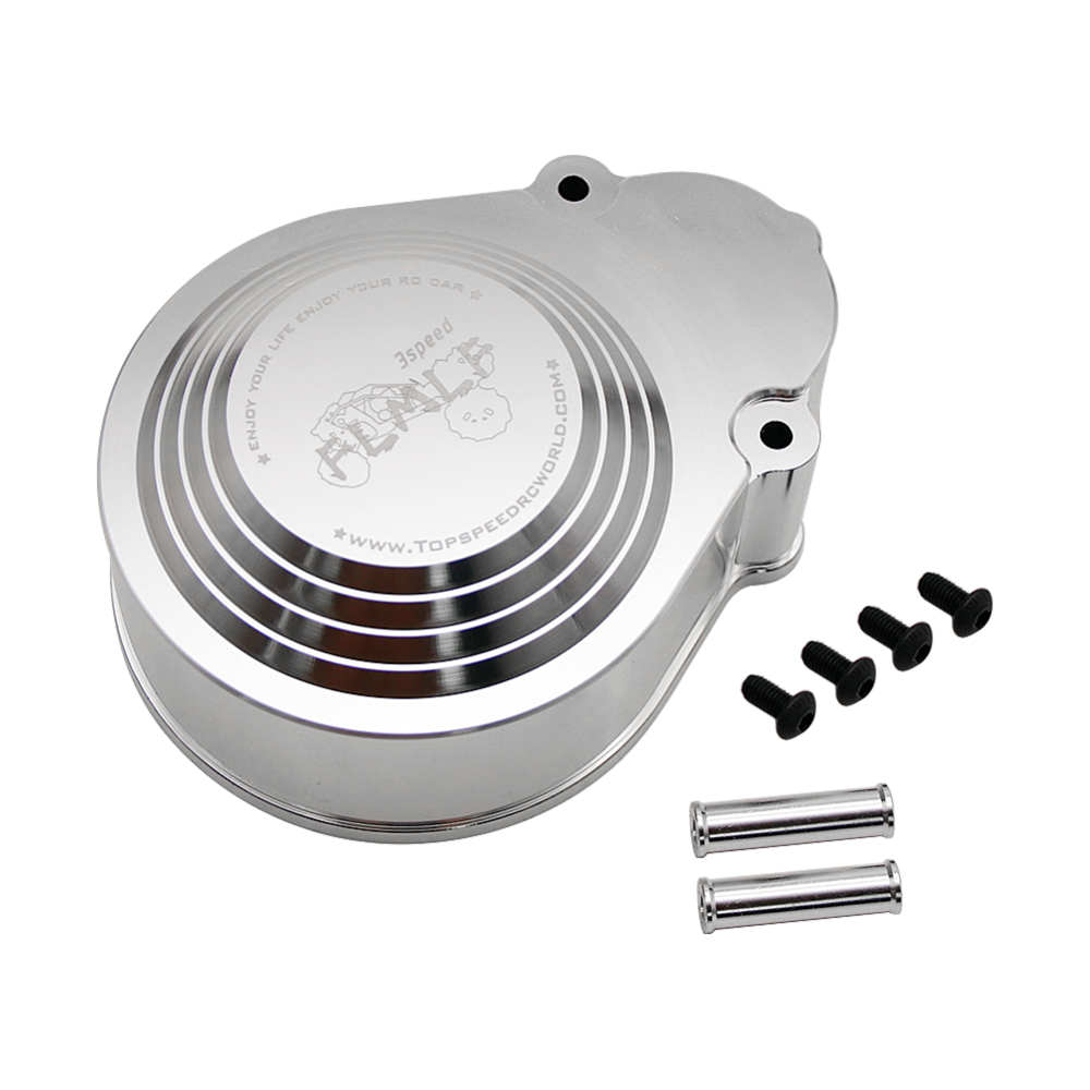 CNC Aluminum Cover for 2 Speed Transmission fits HPI Baja 5B, 5T,SS RC CAR PARTS