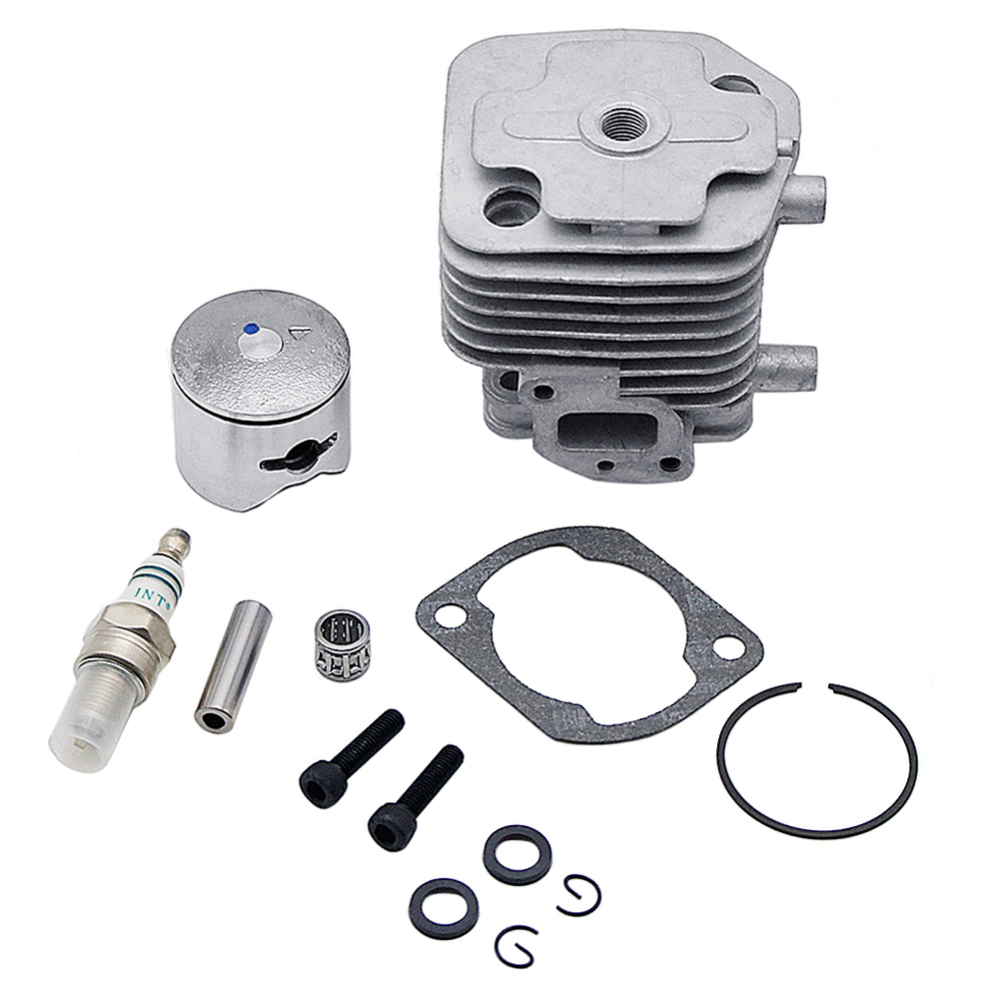FLMLF 29CC 2 Bolt Cylinder Head Engine Kit Fit for 1/5 HPI Rovan Kingmotor Rofun Baja FG LOSI Traxxas Truck Engines Parts