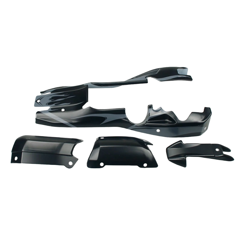 FLMLF Plastic Body Shell Cover Black Fit 1/5 Hpi Baja Rovan KM 5B