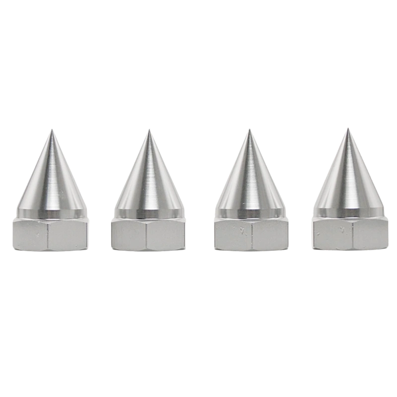 FLMLF TSRC Alloy wheel Nut Cone-Shape 4PCS for 1/5 LOSI 5IVE T ROVAN LT KINTMOTOR X2 DDT FID RACING RC CAR PARTS