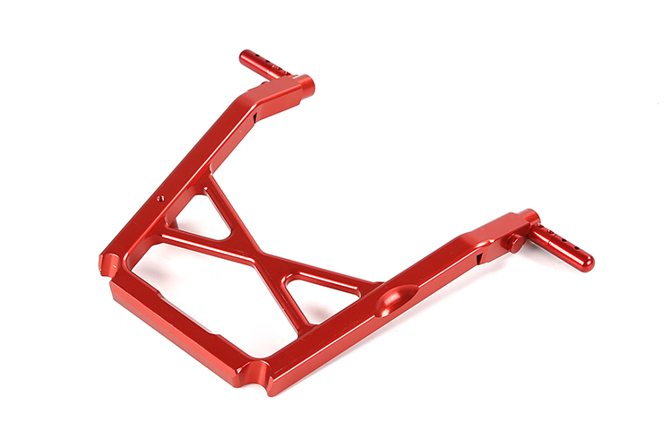 FLMLF Alloy Center Roll Bar Brace Set Reddish Orange fit 1/5 baja 5B 5T 5SC