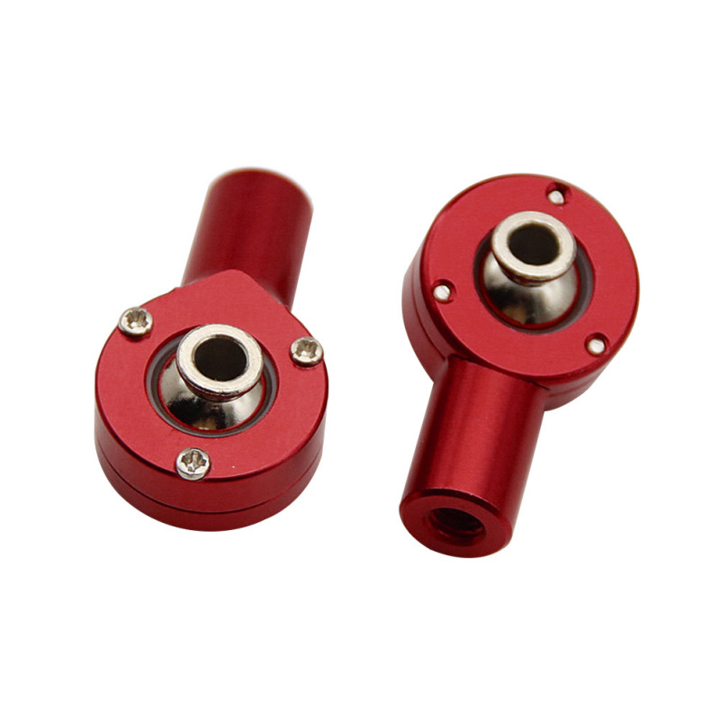 FLMLF Alloy Front Rod End Reddish Orange for 1/5 RC Hpi Baja RV KM 5B