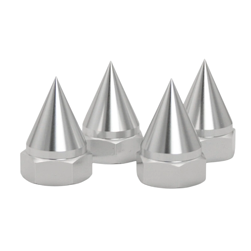 FLMLF TSRC Alloy wheel Nut Cone-Shape 4PCS for 1/5 LOSI 5IVE T ROVAN LT KINTMOTOR X2 DDT FID RACING RC CAR PARTS