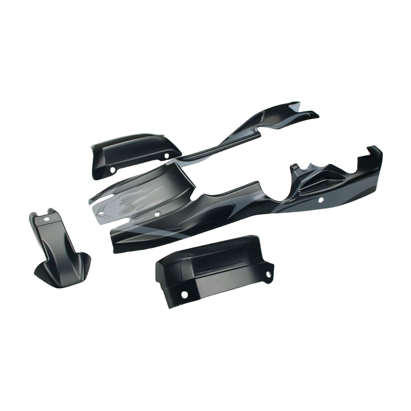 FLMLF Plastic Body Shell Cover Black Fit 1/5 Hpi Baja Rovan KM 5B