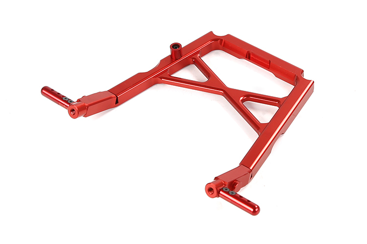 FLMLF Alloy Center Roll Bar Brace Set Reddish Orange fit 1/5 baja 5B 5T 5SC