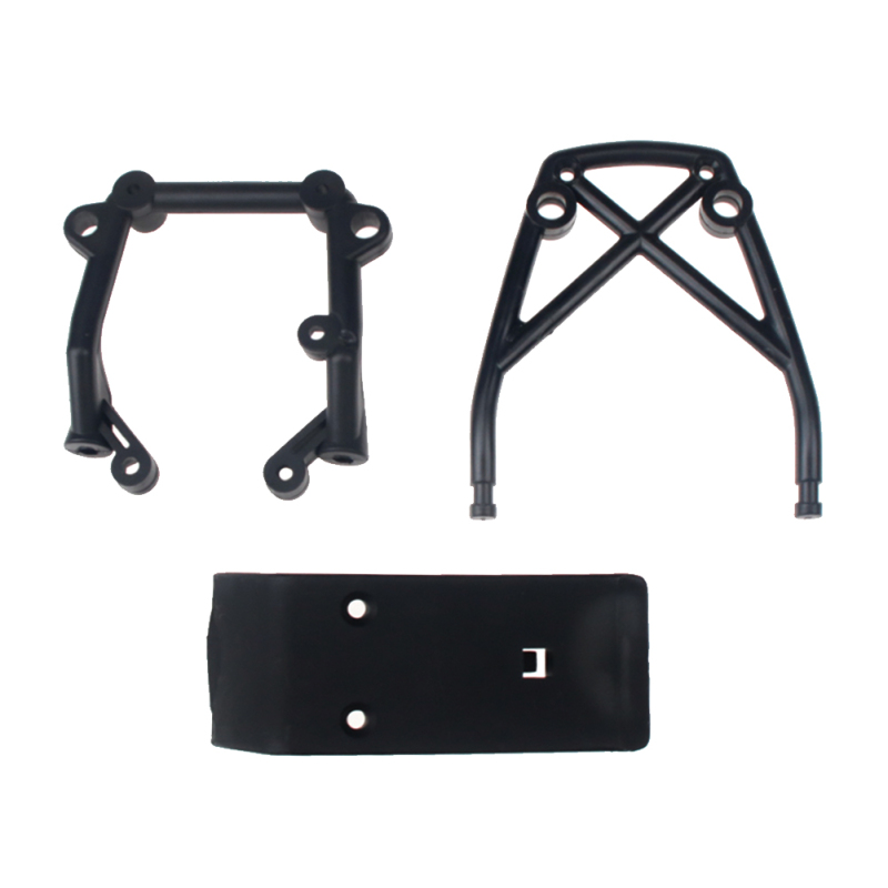 Baja plastic parts Front and Rear Bumper set for 1/5 hpi baja 5b toy parts