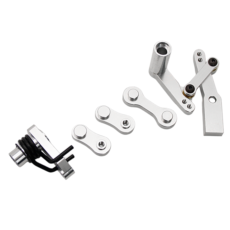 FLMLF CNC Steering set Fits 1/5 hpi km rovan baja 5b rc car parts