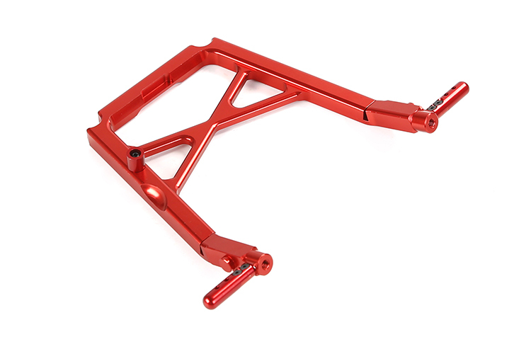 FLMLF Alloy Center Roll Bar Brace Set Reddish Orange fit 1/5 baja 5B 5T 5SC