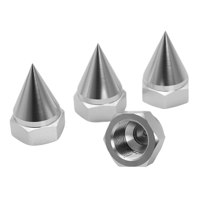 FLMLF TSRC Alloy wheel Nut Cone-Shape 4PCS for 1/5 LOSI 5IVE T ROVAN LT KINTMOTOR X2 DDT FID RACING RC CAR PARTS