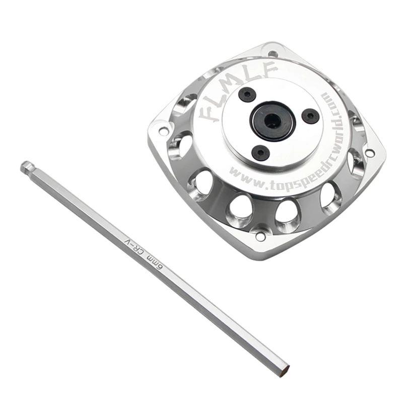 Alloy CNC Roto Starter of 23CC-58CC Normall Flywheel for 1/5 HPI ROFUN ROVAN KM BAJA 5B 5T 5SC Losi FG MCD GoPed RedCat Rc Parts