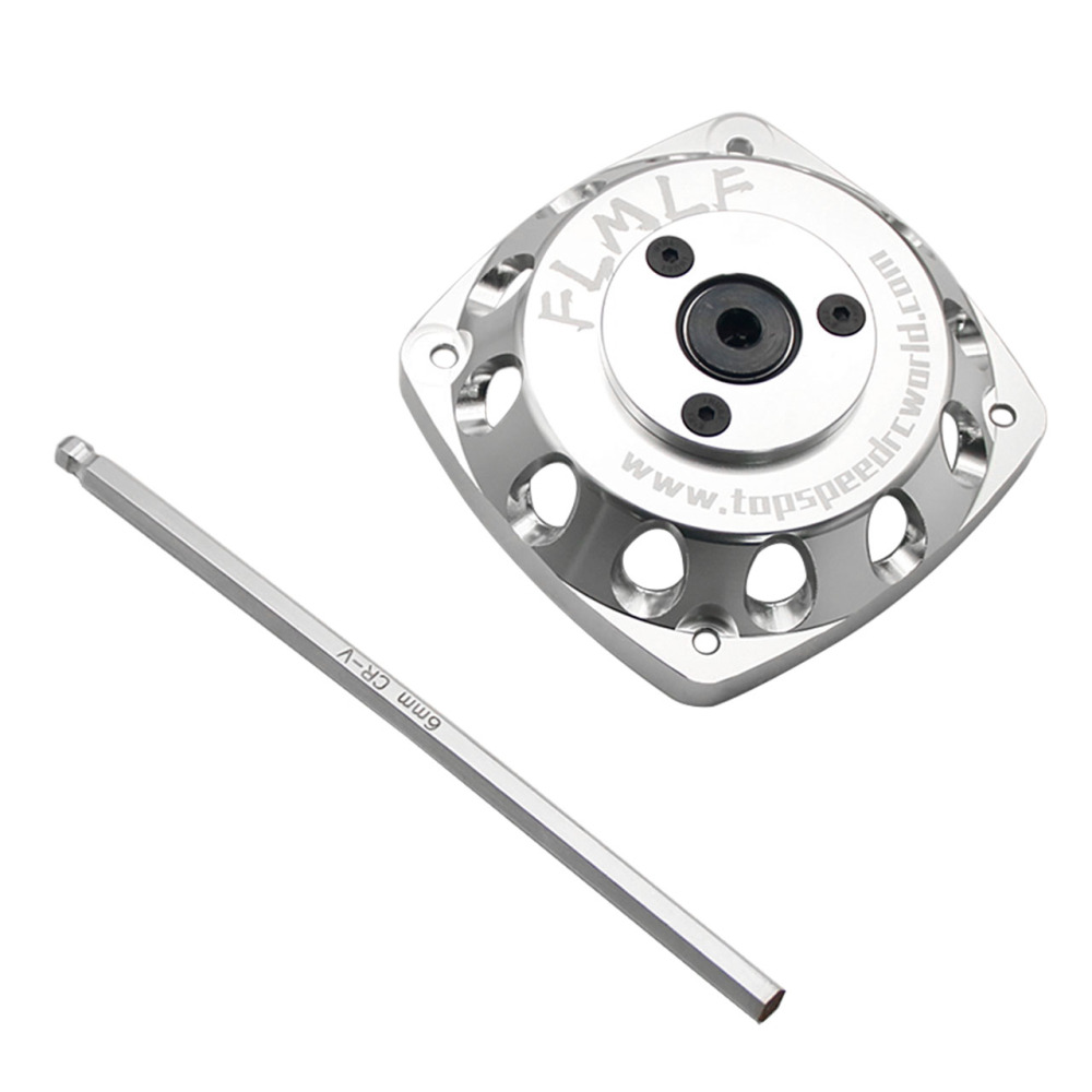 Alloy CNC Roto Starter of 23CC-58CC Normall Flywheel for 1/5 HPI ROFUN ROVAN KM BAJA 5B 5T 5SC Losi FG MCD GoPed RedCat Rc Parts