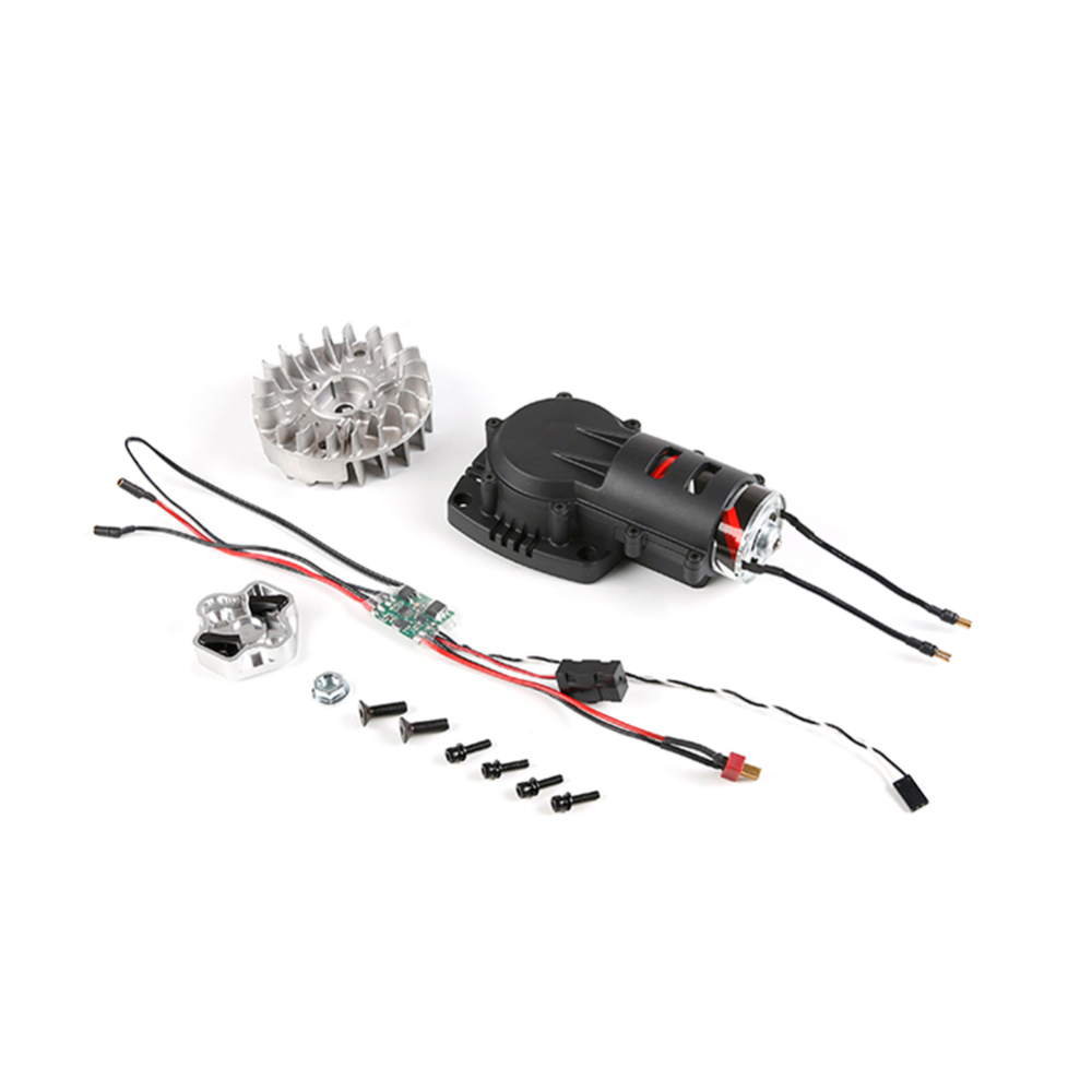 Alloy CNC Roto Starter of 23CC-58CC Normall Flywheel for 1/5 HPI ROFUN ROVAN KM BAJA 5B 5T 5SC Losi FG MCD GoPed RedCat Rc Parts