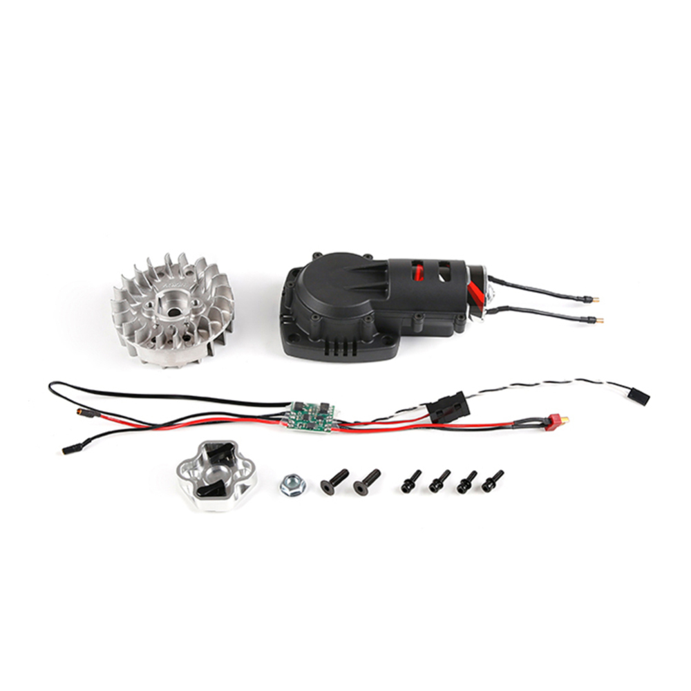 Alloy CNC Roto Starter of 23CC-58CC Normall Flywheel for 1/5 HPI ROFUN ROVAN KM BAJA 5B 5T 5SC Losi FG MCD GoPed RedCat Rc Parts