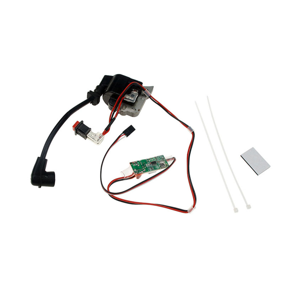 RC Model Remote Safety Kill Switch with Ignition Coil for 1/5 Hpi Rovan Km Rofun Baja Losi Redcat Rcmk Mcd Fg 23cc-71cc Engines