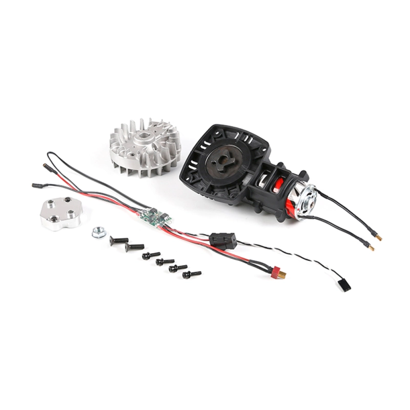 Alloy CNC Roto Starter of 23CC-58CC Normall Flywheel for 1/5 HPI ROFUN ROVAN KM BAJA 5B 5T 5SC Losi FG MCD GoPed RedCat Rc Parts