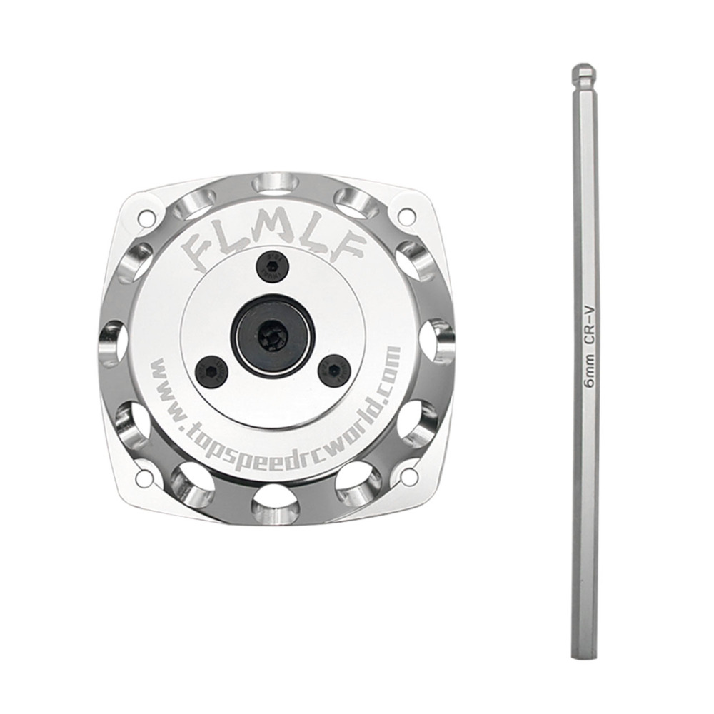 Alloy CNC Roto Starter of 23CC-58CC Normall Flywheel for 1/5 HPI ROFUN ROVAN KM BAJA 5B 5T 5SC Losi FG MCD GoPed RedCat Rc Parts
