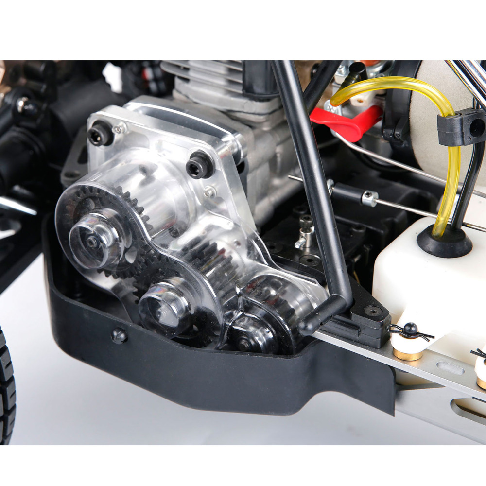 1/5 4WD RC Car Updated Version 2.4G Remote Control RC Car Toy Buggy 36CC Gasoline Engine Four-wheel Drive Truck for ROFUN BAJA