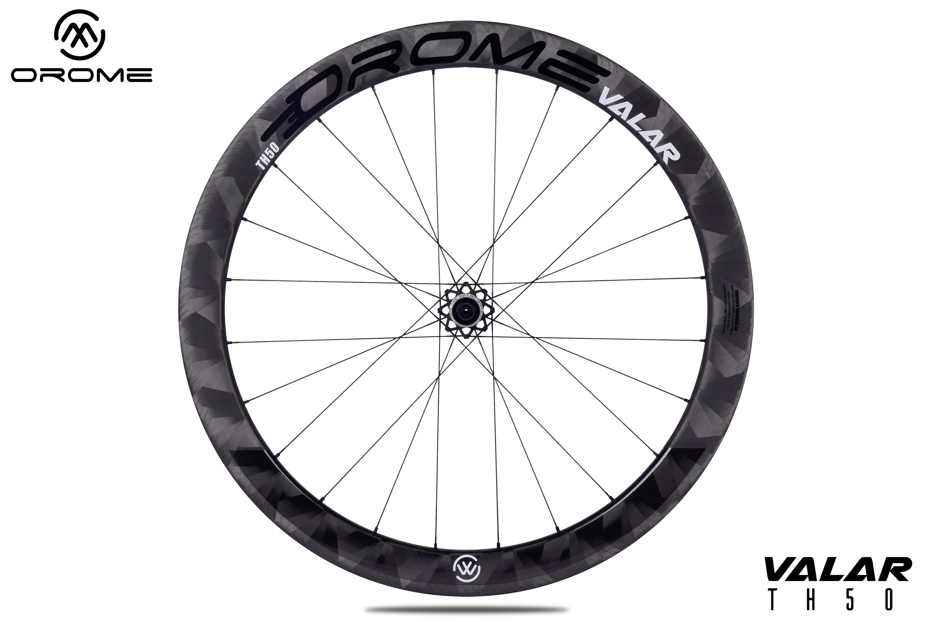 OROME VALAR TH50 カーボンホイール OROME VALAR TH50 Carbon Road Rim Brake Wheelsets, Rim Brake Carbon