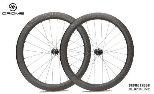 OROME VALAR SK40D Road Disc Wheelset - ALL CARBON SIX SPOKE