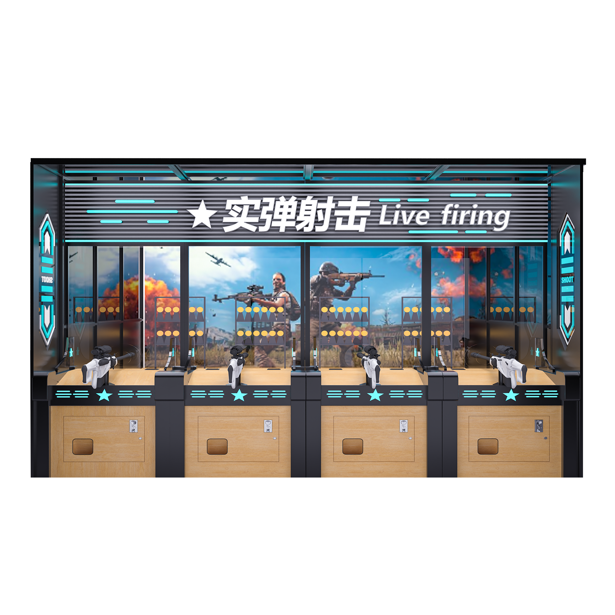 Live firing
